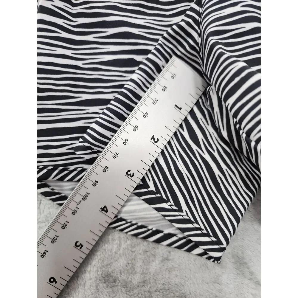 Nike Dri-FIT Equilibrium‎ Modern Tempo Running Shorts Size S Black White Lined